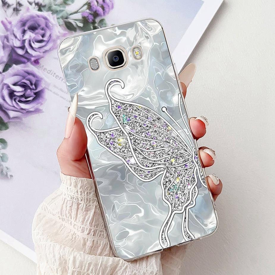 For Samsung Galaxy J5 2016 Case SM-J510F Luxury Fashion Painted Cover Soft Slim Phone Case For Samsung J3 J5 J7 2016 Fundas Bags