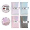 Compact PU Leather Budget Saving Binder with Secure Password Lock Feature