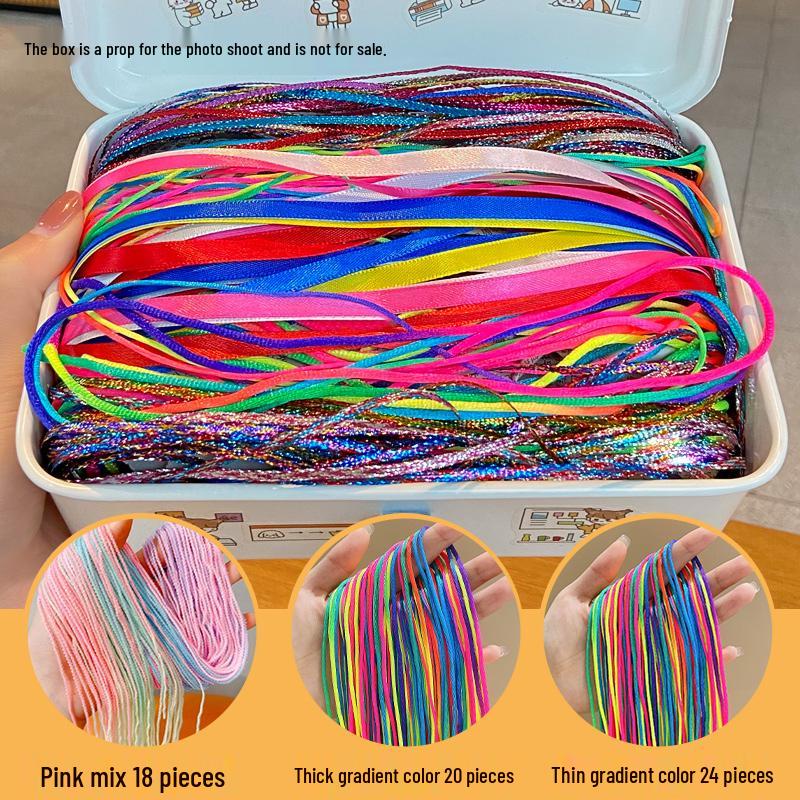 Bunte Haarbander für Kinderzöpfe – Haarschmuck für Mädchen