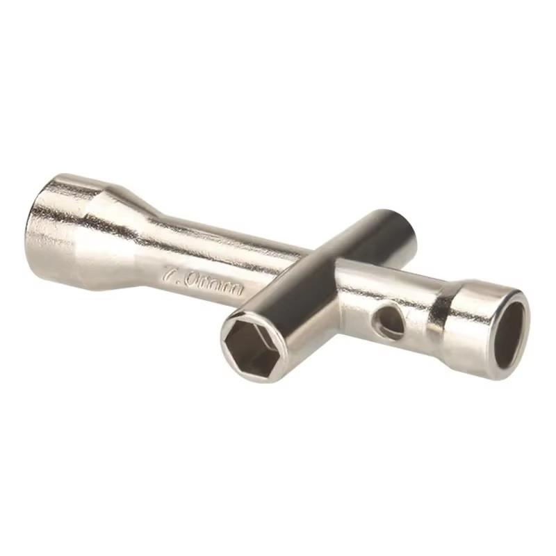 

4 in 1 3D Printer Nozzle Tool M2 M2.5 M3 M4 Screw Nut Hexagonal Cross Wrench For E3D V5 V6 Bambu X1 P1 A1 Nozzle Mini Spanner