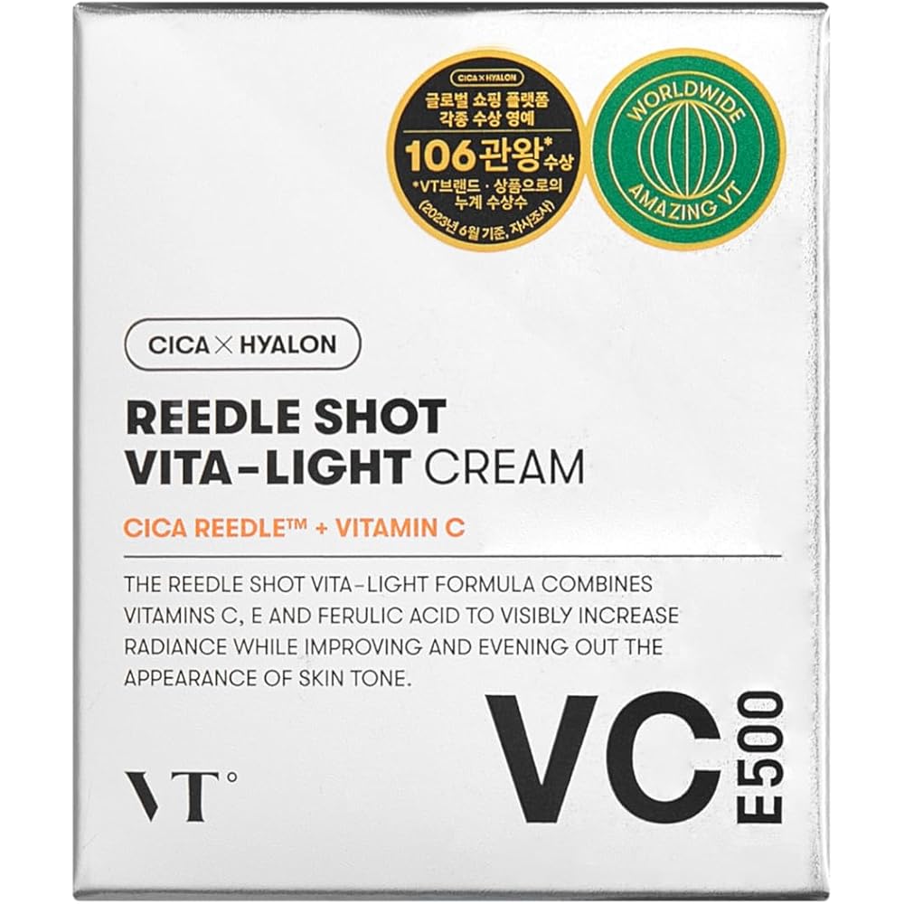 VTCOSMETICS Lead Shot Vitalight Cream 50ml Moisturizing Face Cream Skincare