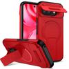 Protezione Scorrevole Fotocamera Supporto Pieghevole Magnetico Per Custodia Magsafe Per Google Pixel 10 9 8 Pro XL 8A 9A 10A Cover Posteriore Rigida Antiurto