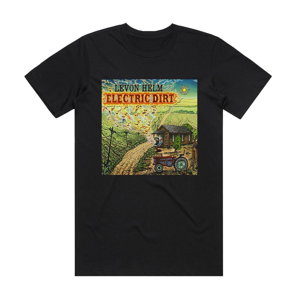 Levon Helm Electric Dirt Album Cover Cotton Black S-5XL Unisex Shirt Unisex T-Shirt S