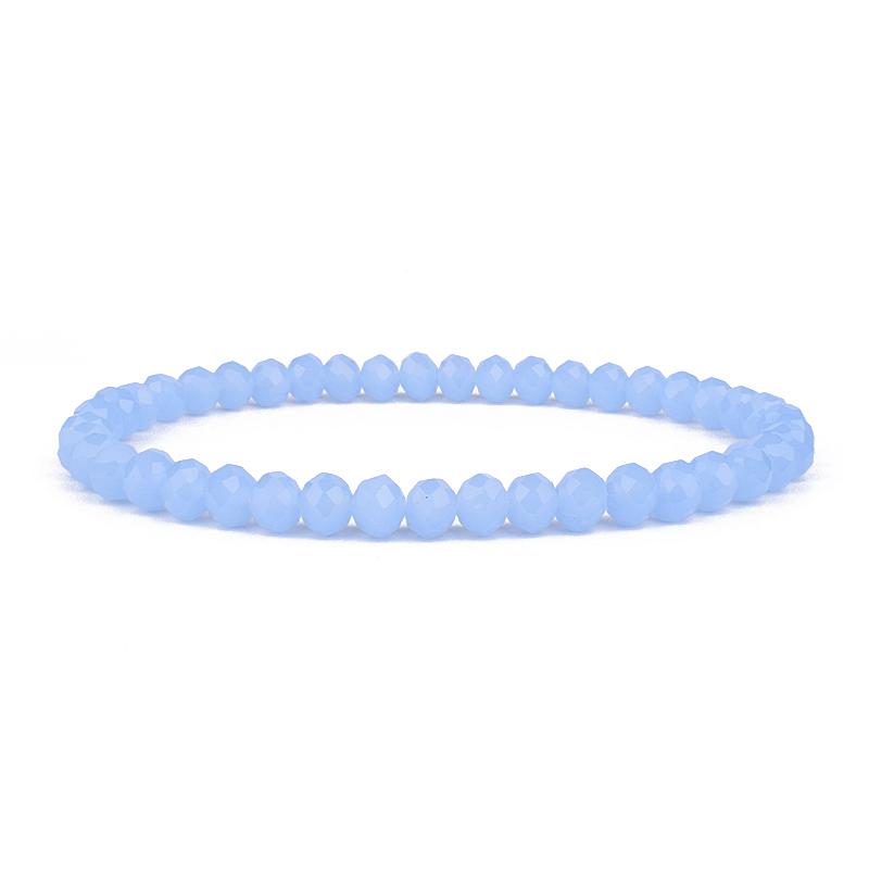 Mini Geslepen Kristal Armband Dames Luxe Kralen Dames Armband Mode 6/8mm 41kleur Kristallen Kralen Armband Vriendschap Sieraden