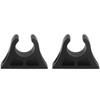 Boat Paddle Holder Clips Plastic Labor Saving Boat Hook Holder Sturdy Oar Keeper Pole Holder Set