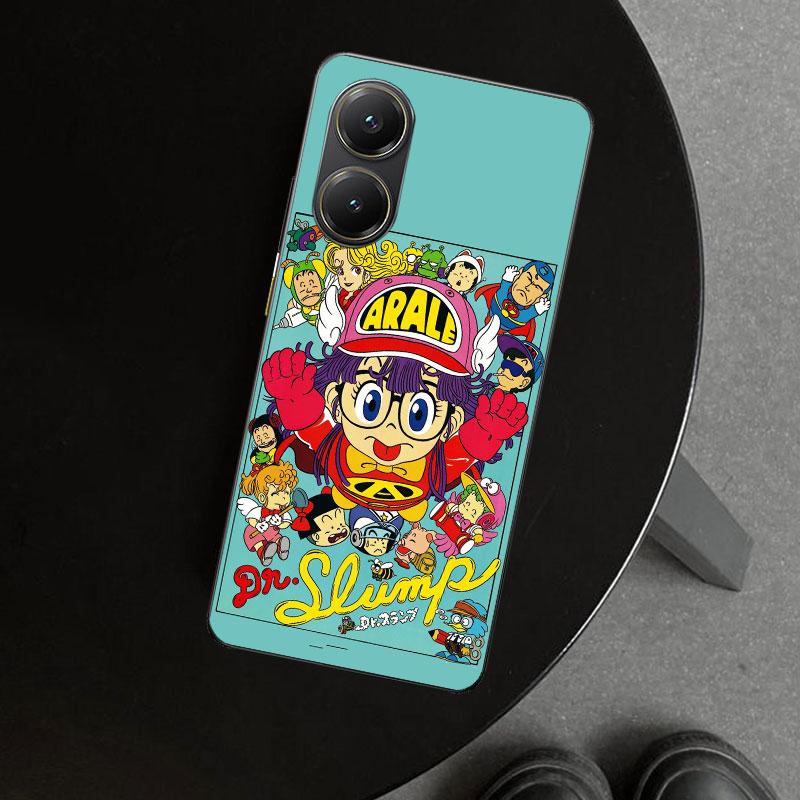 Arale Dr Slump Phone Case Cover for Xiaomi Poco X6 X5 X7 Pro F7 Ultra Redmi 15C 15 13C 13 12C 12 10C 10 10A 9C 9A 9T 9 Coque Poc
