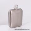 Mini Portable Stainless Steel Rhinestone Flask