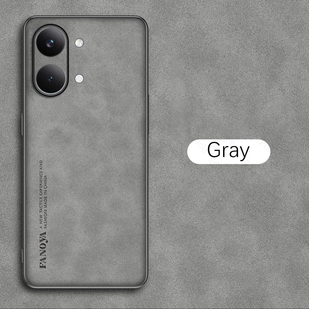 X8ProMax Case  Sheepskin Leather Phone Cover for Poco X8Pro X8 Pro Max PocoX8 ProMax Soft Silicone Bumper Shockproof Coque