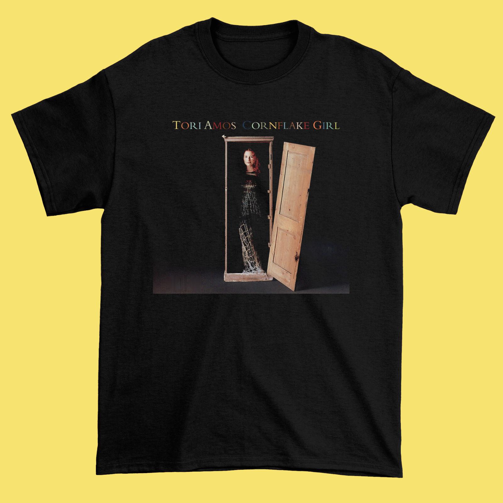 Tori Amos Cornflake Girl Short Sleeve Black Men All size Shirt C333 S