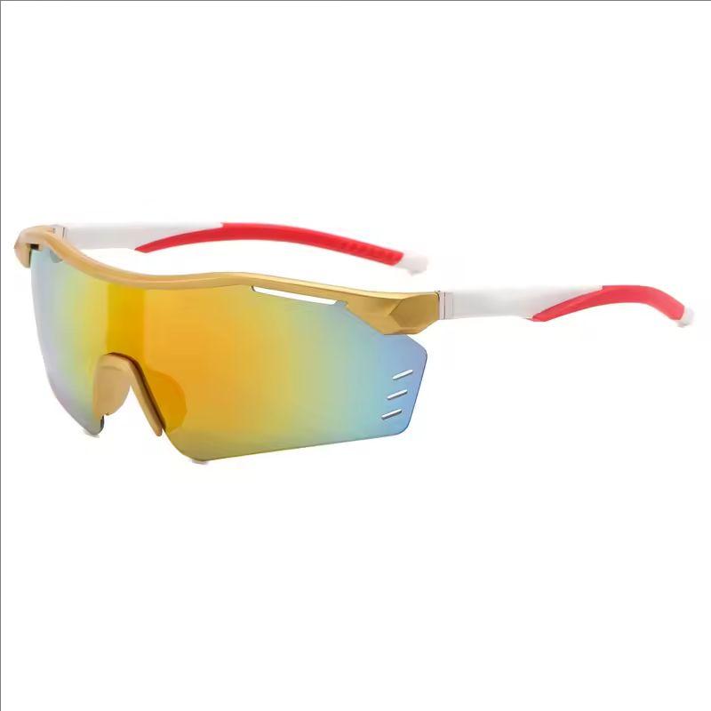 New Cycling Glasses Outdoor Sports Men's And Women's Colorful Sunglasses Mercury Mirror Windproof Sunglasses 3015