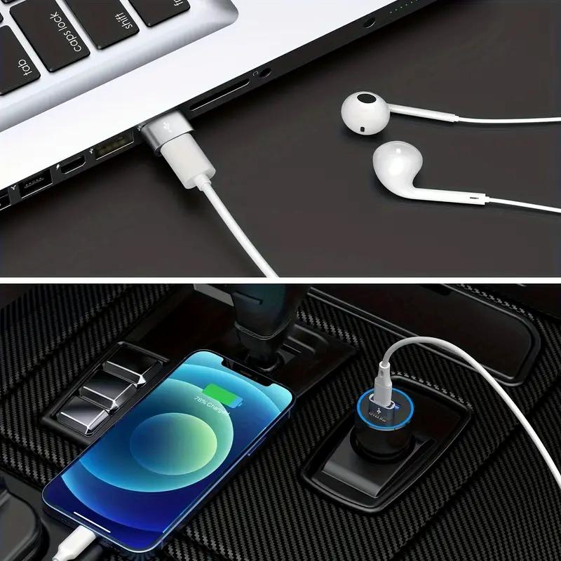 NNBILI 2Pcs USB To Type C OTG Adapter USB USB-A Male To USB Type-C Female Converter For Macbook Samsung S20 USB C OTG Connector 3