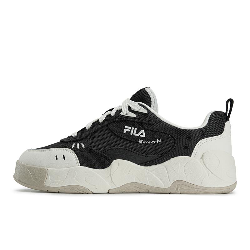 Fila Milano Series Chameo Color Changing Shoes Comfortable Breathable Low Top Sneakers Women Sneakers Black White F12W623305FBT