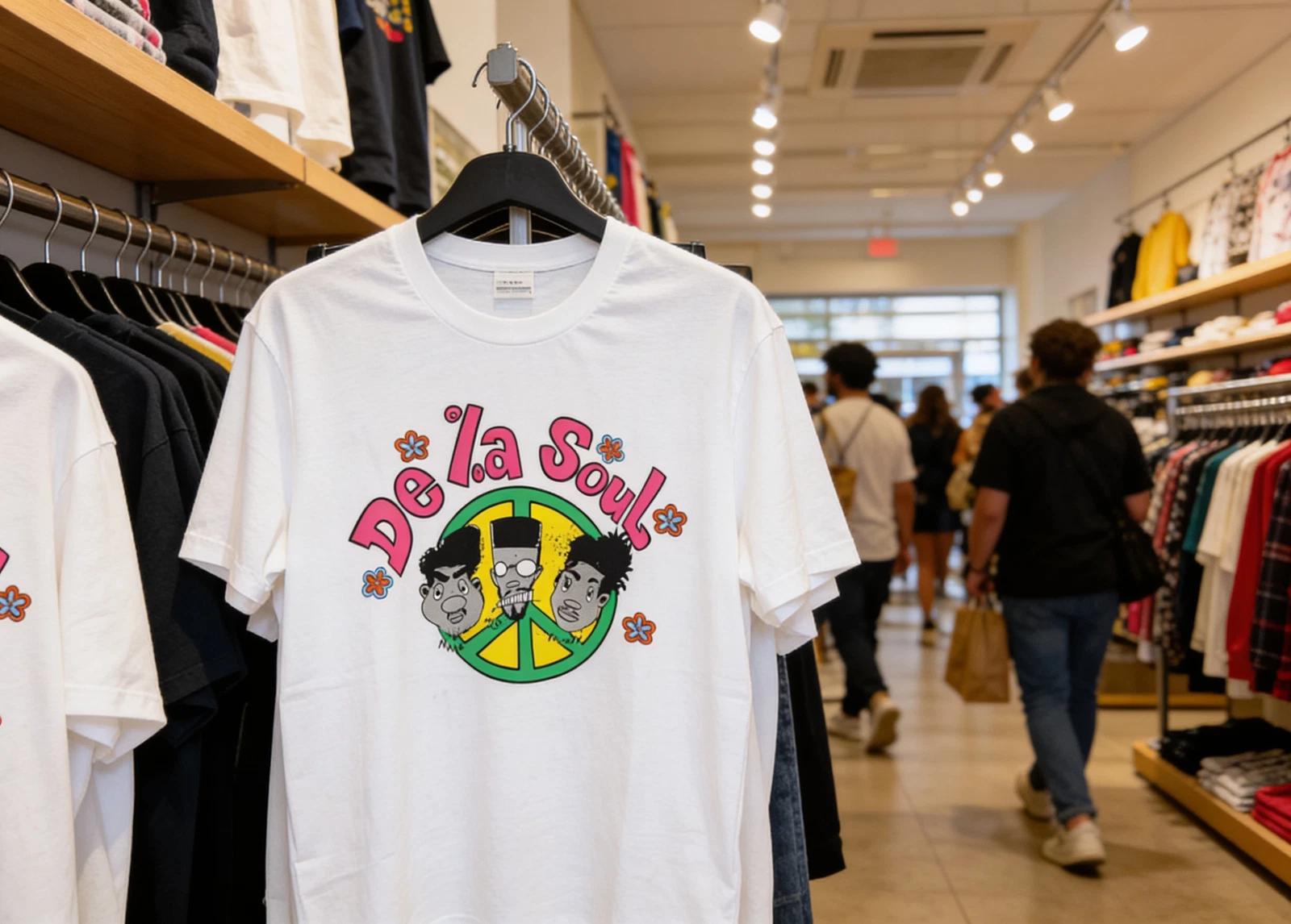 De La Soul band Men T-Shirt White Unisex All Sizes S to 345XL L