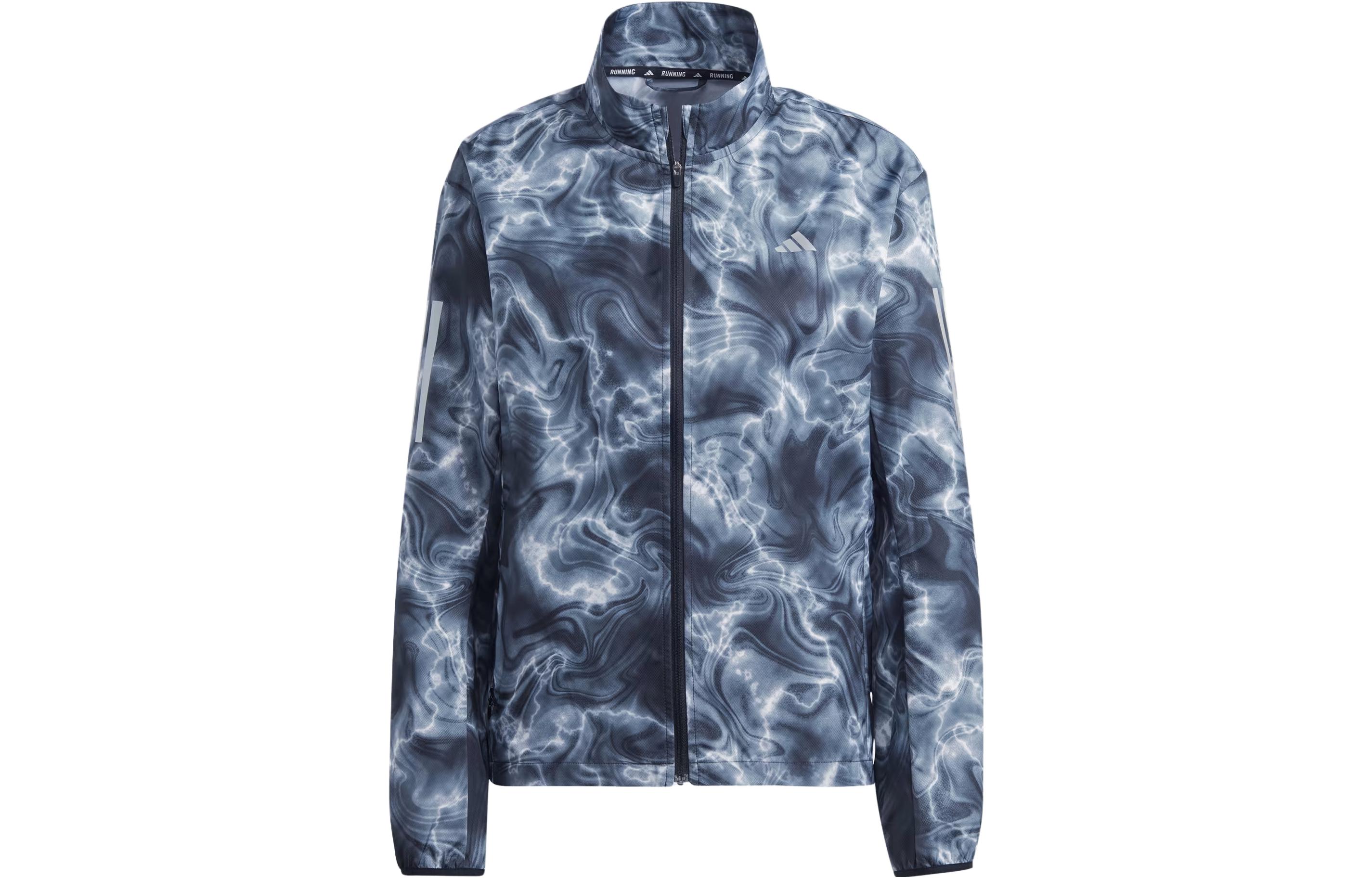 Adidas ALLOVER PRINT Jacket Women s Black White IJ5427 M