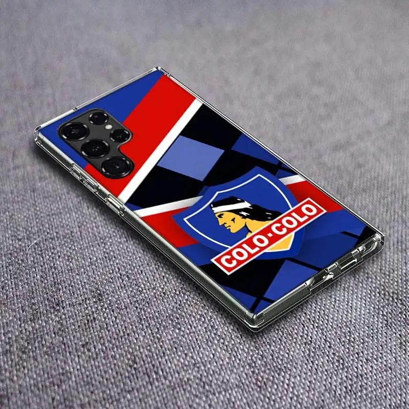 Club Social Y Deportivo Colo Clear Phone Case for Samsung Galaxy S21 Plus S24 S23 S20 FE S22 S26 Ultra S25 Edge TPU Capa Cases C
