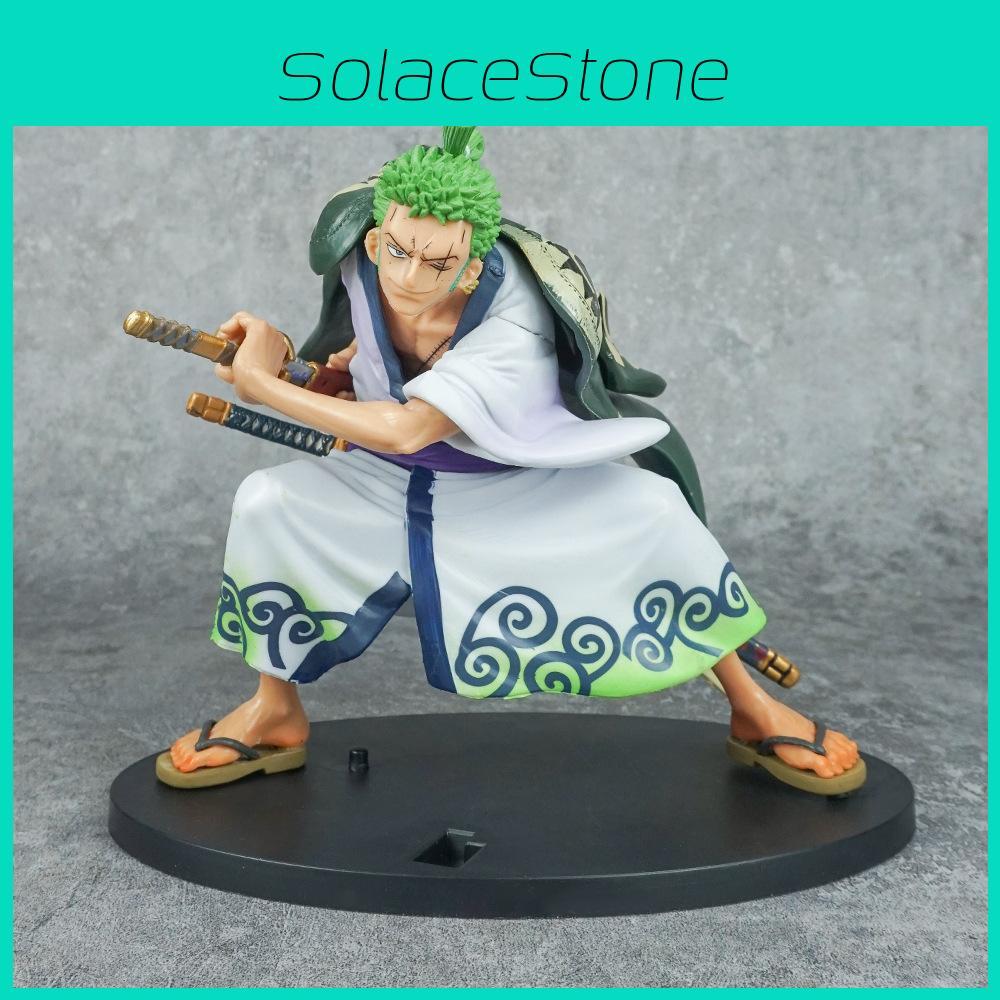 Piece One Kimono Zoro Pvc Anime Model Ornament For Display And Collectors Gift