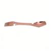 Stainless Steel Spork Fork Spoon Premium Blades Wrench Bottle Opener Wrench  Picnic