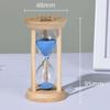 Productivity Tool Wooden Frame Sand Timer 5 Minute Vintage Style Sand Hourglass 3 Minute Sand Clock Office Decor