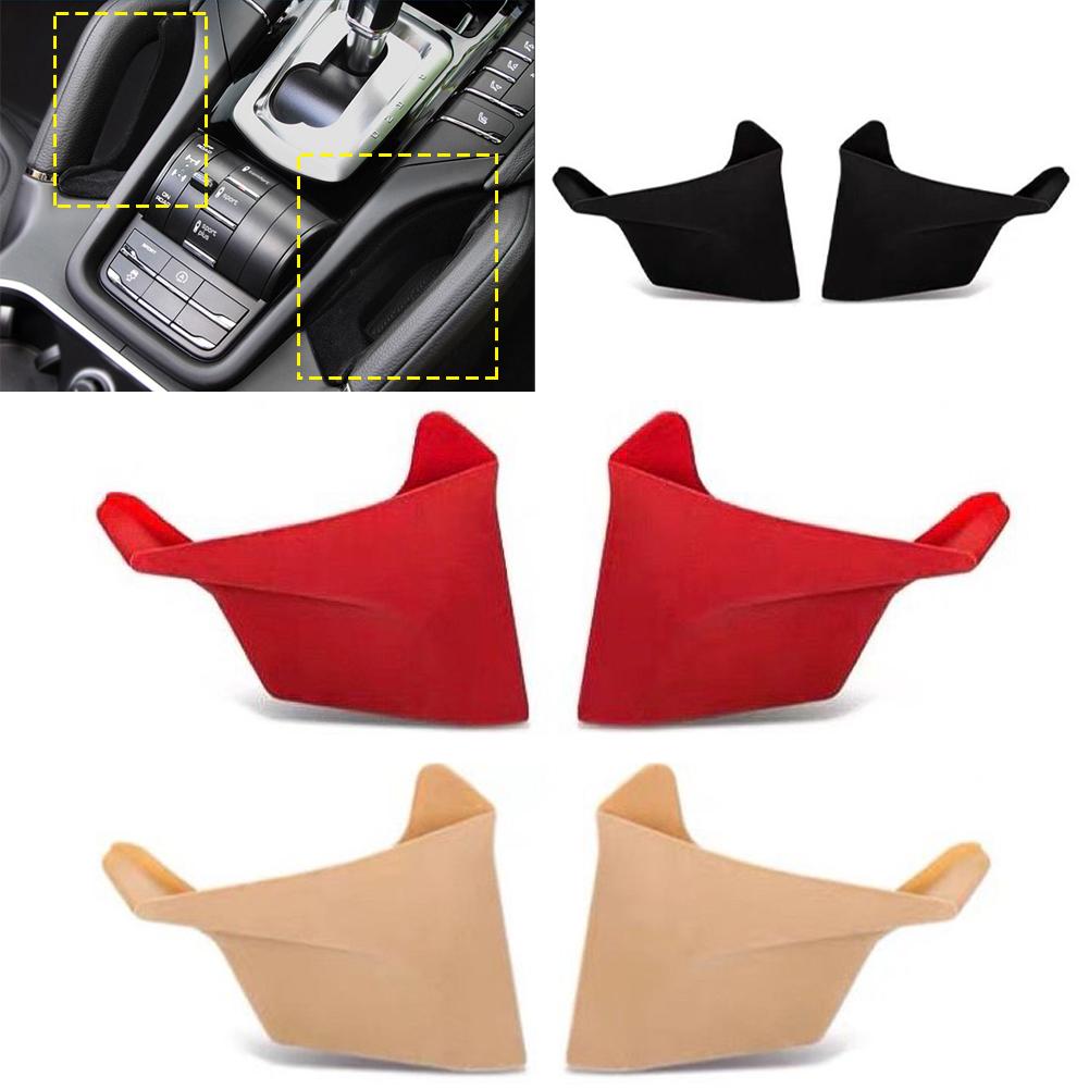 2Pcs Armrest Holder Gap Storage Box Car Organizer Container Pocket Interior Center Console For Porsche Cayenne 2011-2018 Holder