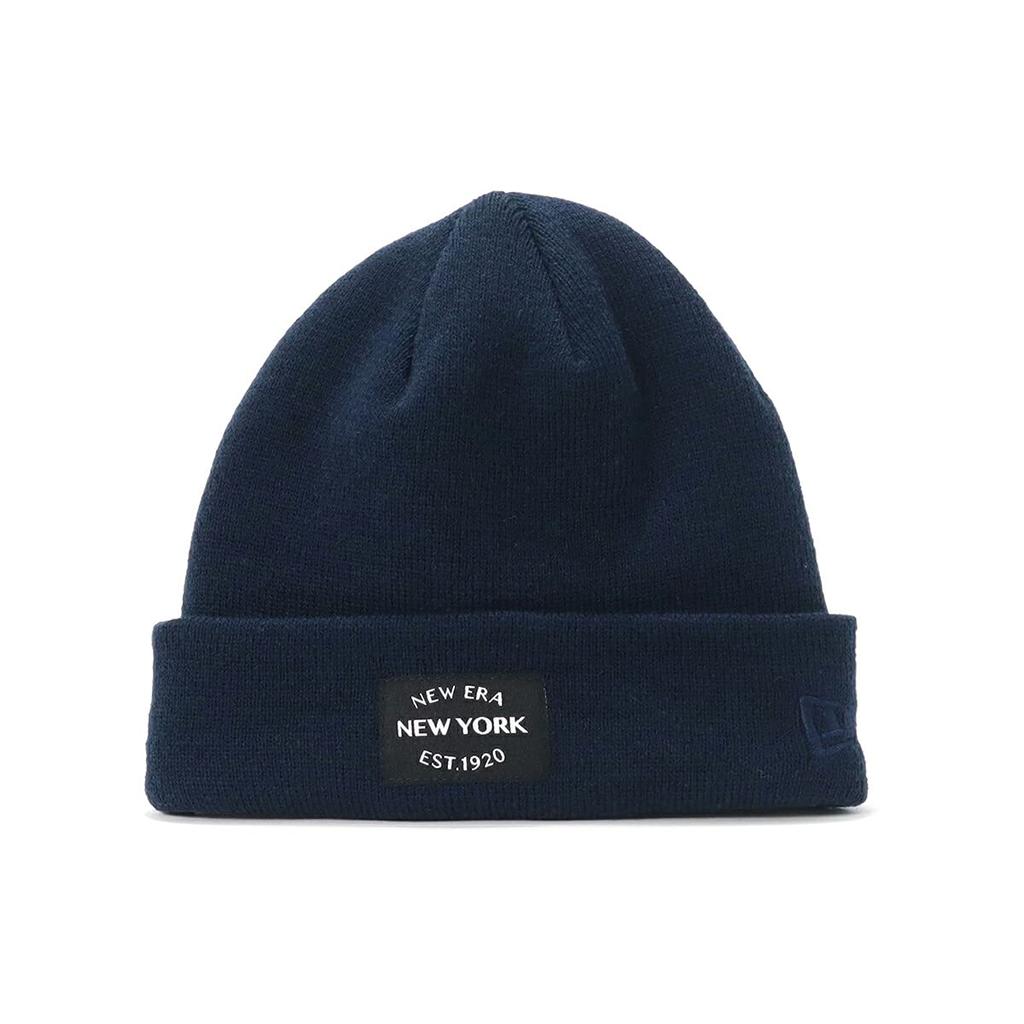 New Era Knit Free Size Cap, Cuff, Navy,