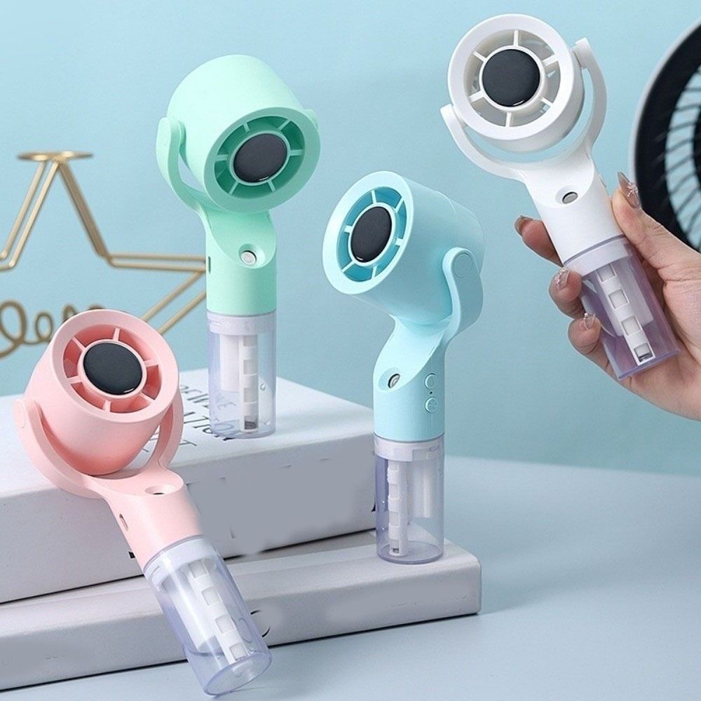 Hand Held Water Spray Mist Fan 3 Speed Fast Cooling Fan Handheld Spray Fan Summer Supplies