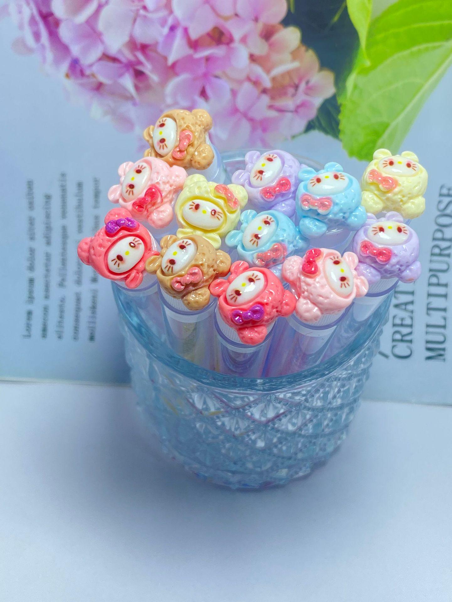 

Набор мультяшных щеточек для ресниц: 5 цветных одноразовых туб, прозрачные, расческа для ресниц для салона красоты, инструмент для макияжа.