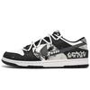 Nike Dunk Wear resistant And Lightweight Low top Skateboard Shoes Unisex Silver Gray DD1391-100(Team400-)