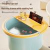Thickened Heat-Preserving Foot Bath Basin for Home and Dorm Use