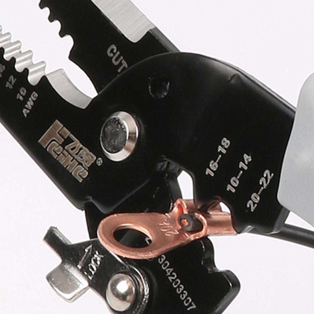 Multifunctional Wire Stripper & Crimping Pliers for Electricians - Optical Fiber Wire Pulling/Cutting Cable Pliers