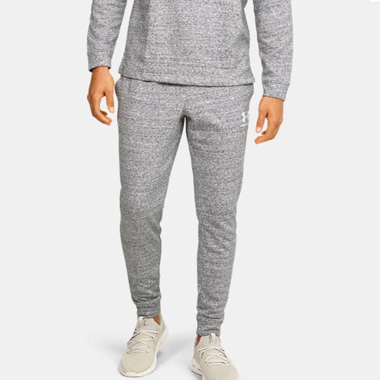 Under Armour Running Training Tapered Pants Men Pants Agate-White 1329289-112