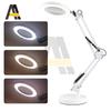 10X Large Rechargeable Magnifying Glass with Light Stand USB Powered 3-Color Led Magnifying Glass For Soldering Iron Repair
