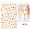 Thanksgiving Nail Decorations 6 Sheets with Maple Leaves and Pumpkins Self Adhesive Nail Art Stickers for Women