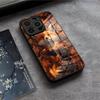 Leaves Fall Fox Halloween Phone Case For IPhone 17 Air 16 E Pro Max 15 14 13 Mini 12 Pro 11 Max Plus Black Glass Cover
