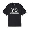 Y-3 X Neighborhood Logo Tee Black Unisex Tops JW6999