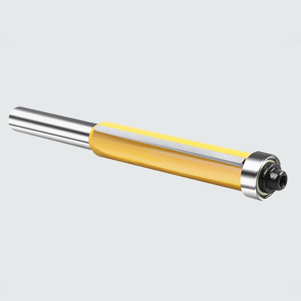 Flush Trim Router Bits Carbide 8mm Milling Cutting Milling Tools For Laminate Board Acrylic Wood Synthetic Material Metal Edge