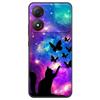Per ZTE Blade A34 4G Custodia Antiurto TPU Morbido Silicone Cover per Telefono per ZTE Blade A 34 Custodia Verniciata per BladeA34 Lusso Cover