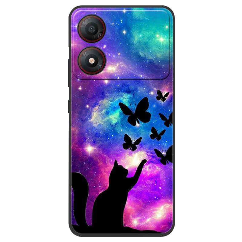 Per ZTE Blade A34 4G Custodia Antiurto TPU Morbido Silicone Cover per Telefono per ZTE Blade A 34 Custodia Verniciata per BladeA34 Lusso Cover