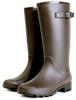 Montfreur LB8121 Damen Braune Regenstiefel, Größen 24.5cm-25.0cm