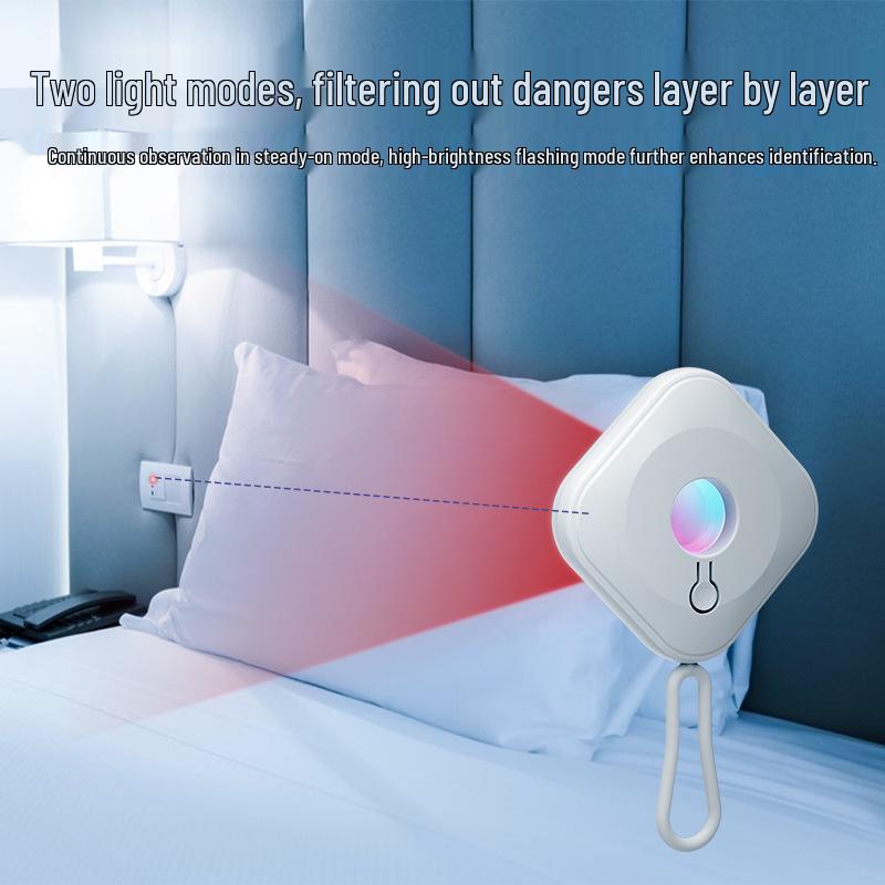 Infrared Anti-Peeping Spy Camera Detector for Hotel Privacy