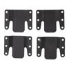 4 Sets Sofa Interlocking Universal Iron 0.5CM Aperture Sectional Couch Bracket for Home Dormitory