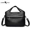 Retro-style Large Capacity Shoulder Bag, Simple and Versatile Solid Color Crossbody Bag, High-end Soft Leather Casual Commuter Bag