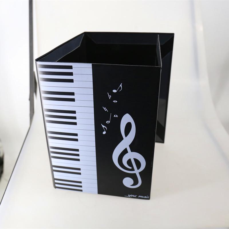 A4 Six-Page Triple-Fold Sheet Music Folder for Piano Arrangements