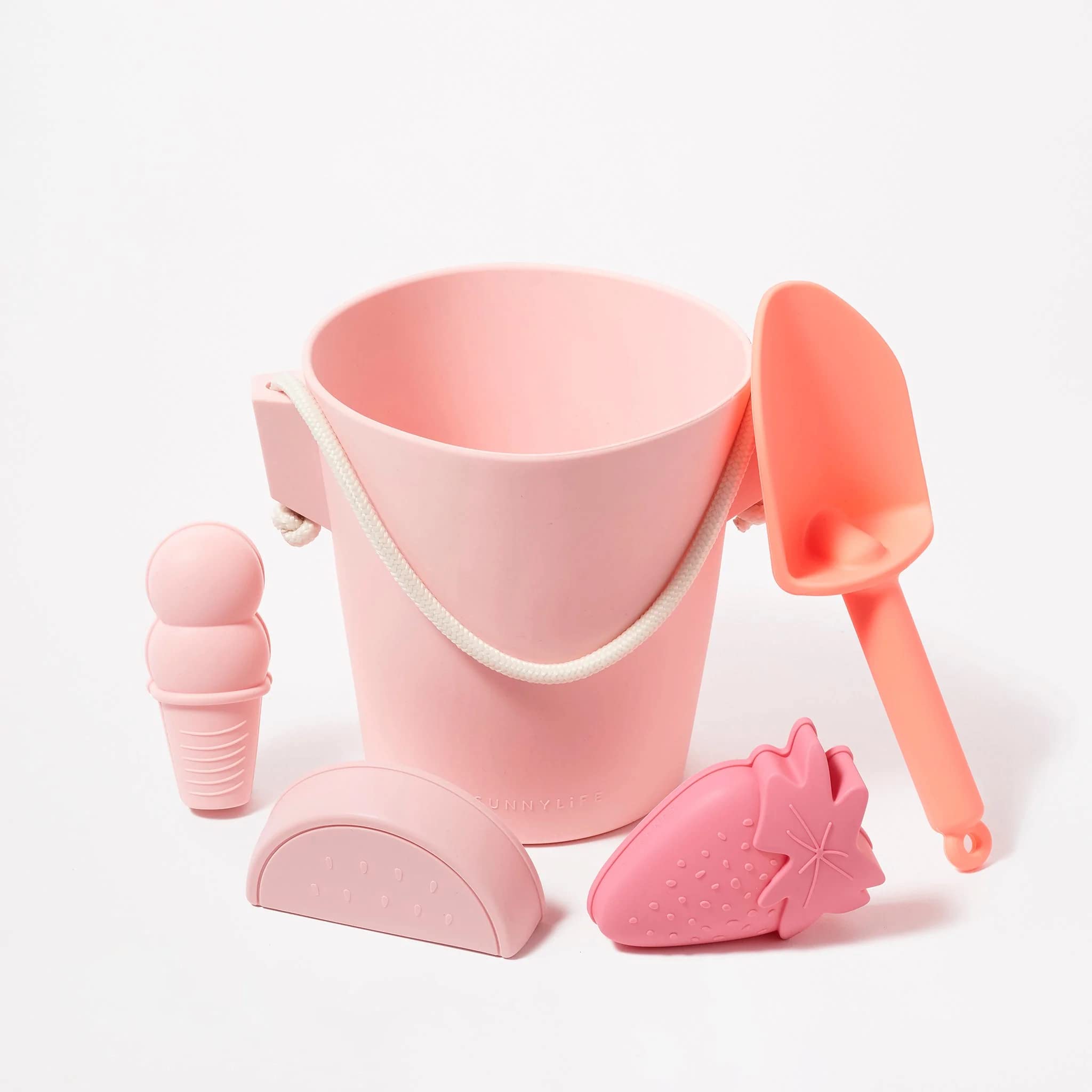 

SUNNYLIFE Silicone Bucket & Shovel, Pink