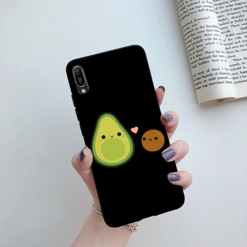 

Чехол для телефона Avocado Aesthetics для Huawei Mate 40 30 20 10 Pro Lite Nova 9 8 5T Y7p Y7 мягкий черный чехол для телефона Huawei Y6 2019