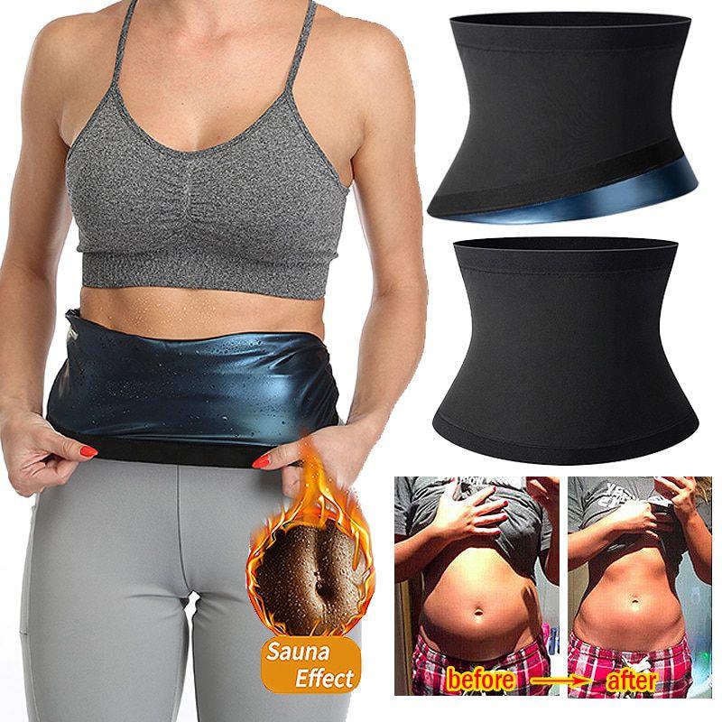 Tailletrainer voor vrouwen met zweetfunctie en sauna-effect, met wetenschappelijk ontwerp voor het vormen en afslanken van het figuur.