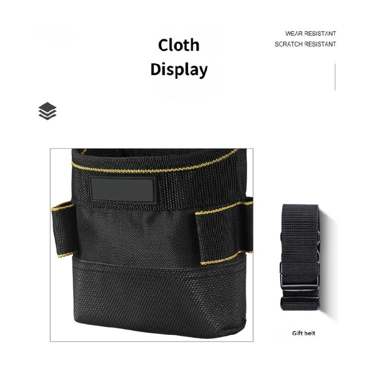 Multiple Pocket Waist Pack For Handymen With Secure Magnetic Closure And Ergonomic Fit