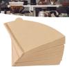 Disposable Coffee Filter Paper, Reduces Fine Powder, Pack of 100, for Commercial and Home Use, 1-2 Cups