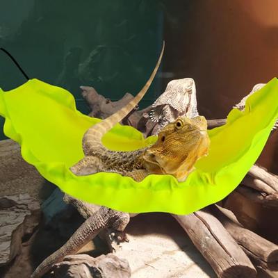 Reptile Hammock Lounger Ladder Accessories Set For Large Small Bearded Dragons Anole Geckos Lizards Or Snakes Reptile Bed Nest