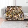 Jackson Pollock--- Convergence Throw Blanket Cozy Microfiber Throw Blanket for Home Bedroom
