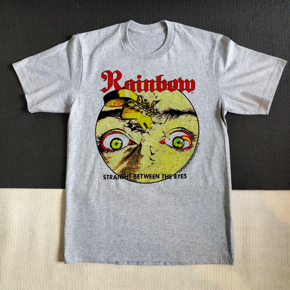 Vintage Rainbow Straight Between the Eyes T-shirt Size S to 5XL IL982 Unisex T-Shirt XL